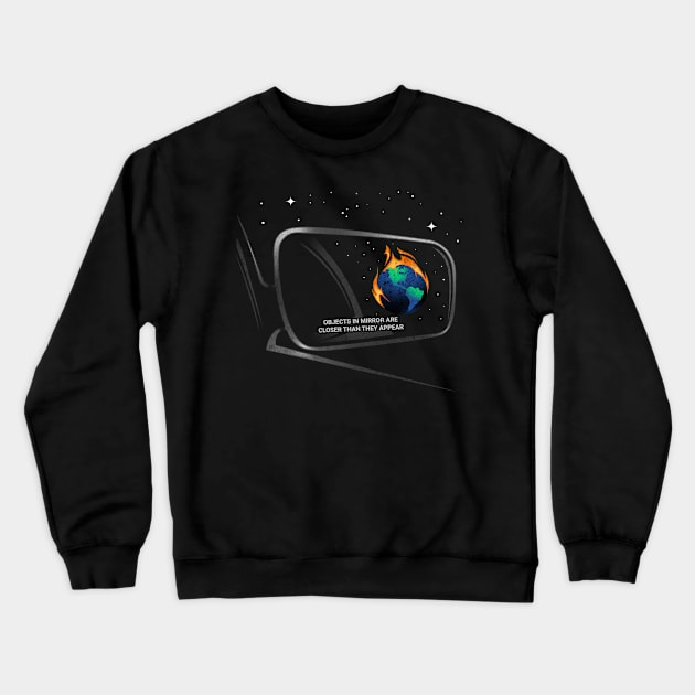 The End Is Nearer Crewneck Sweatshirt by stevenlefcourt